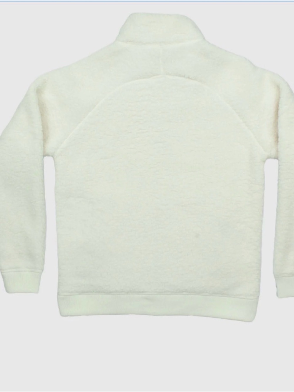 Women's GOAT brand Cream Sherpa Zip-Front Jacket - Picture 3 of 8